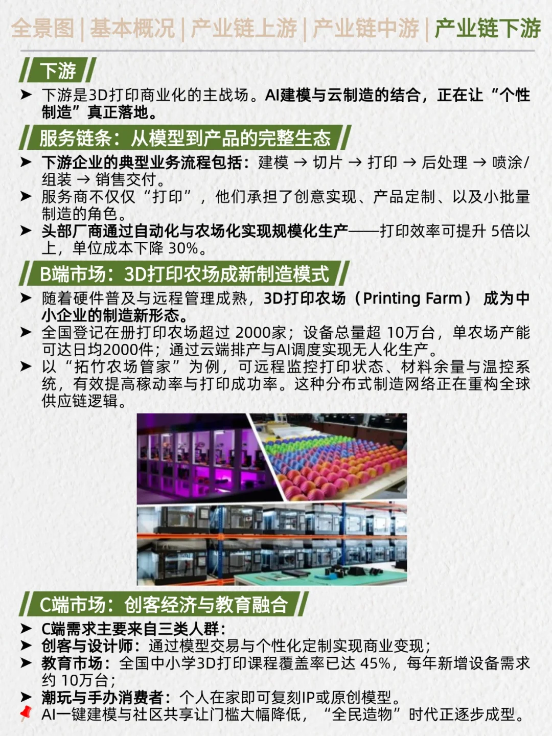 一天吃透产业链：3D打印（新消费风潮）