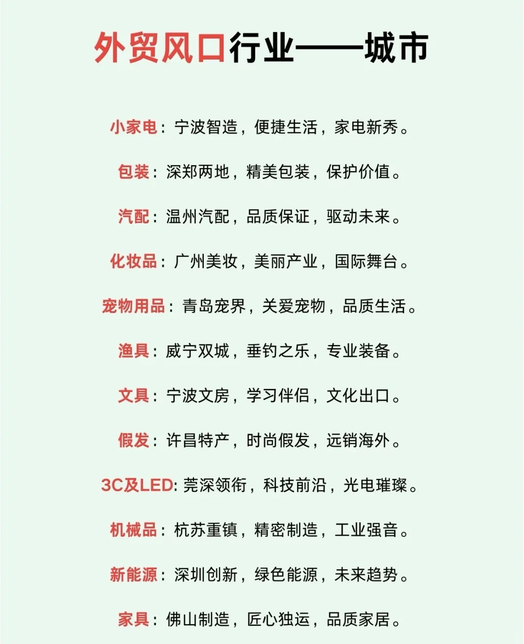 未来几年，外贸爆单行业