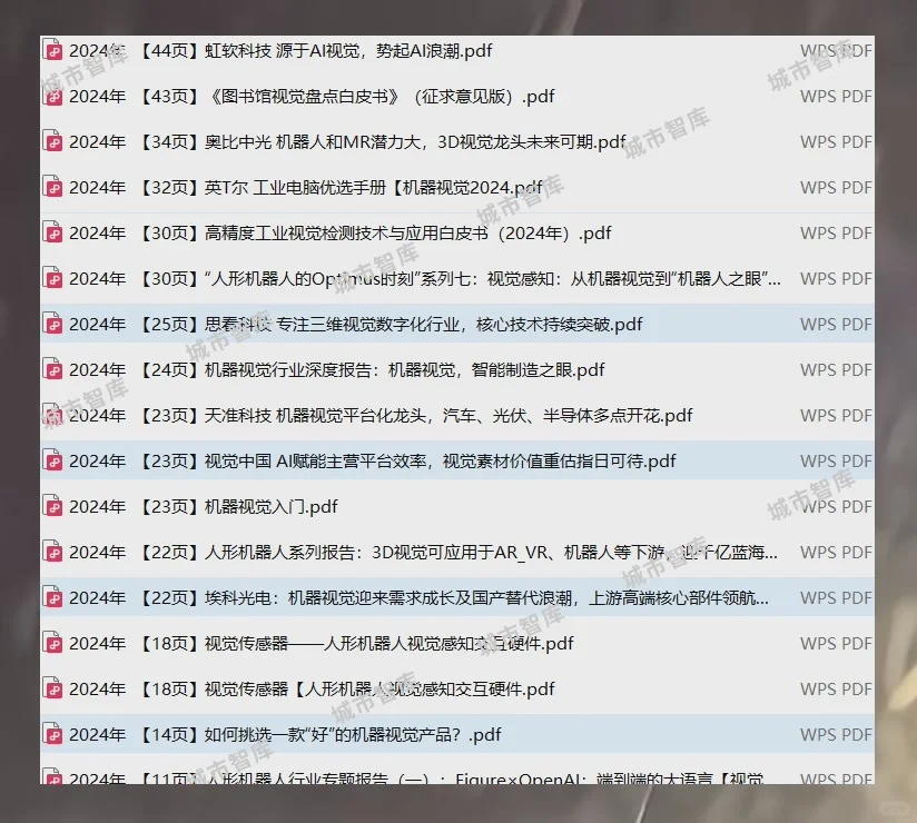 机器视觉报告工业产业链光学发展研究分析