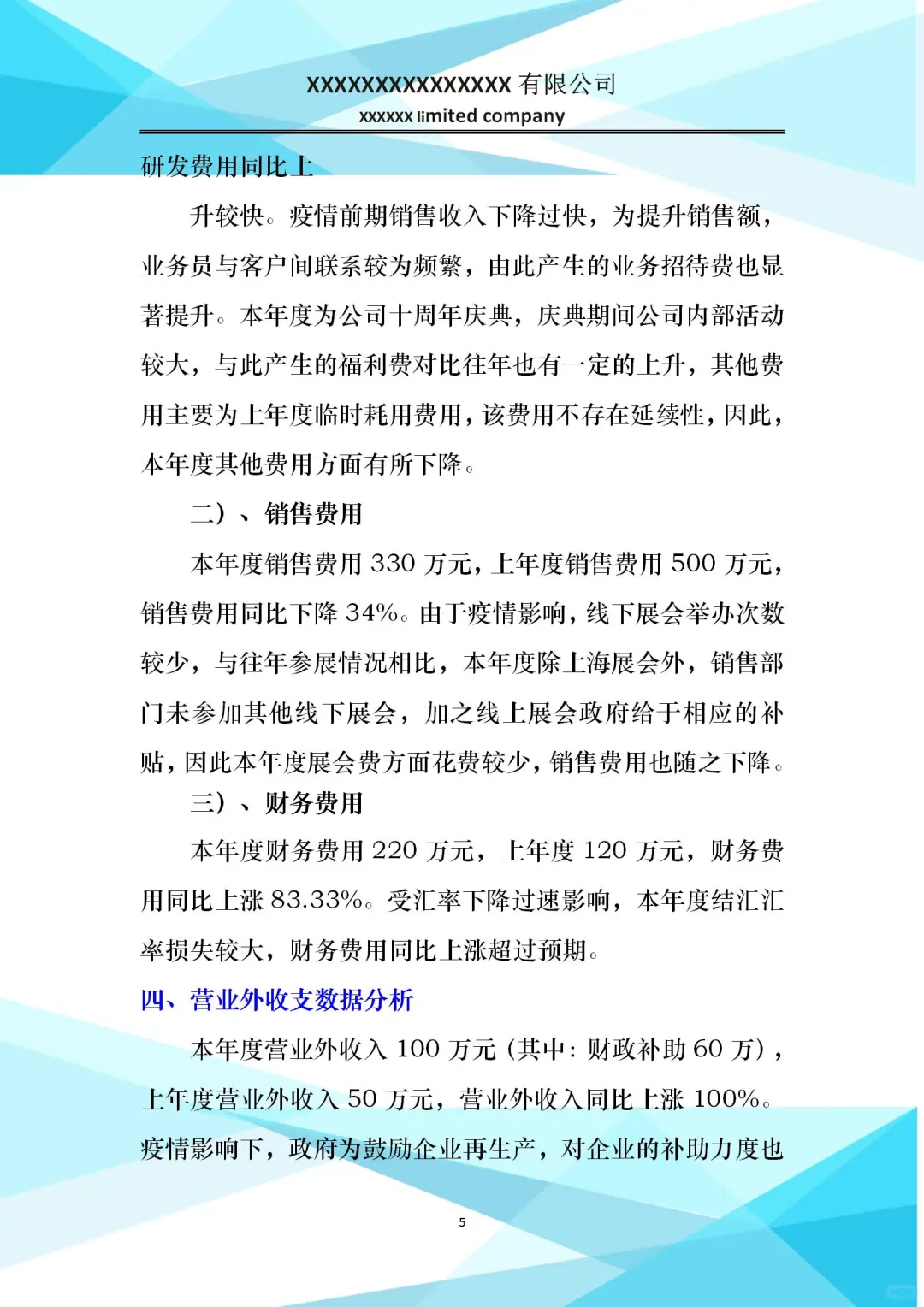 2024年度财务数据分析报告！！