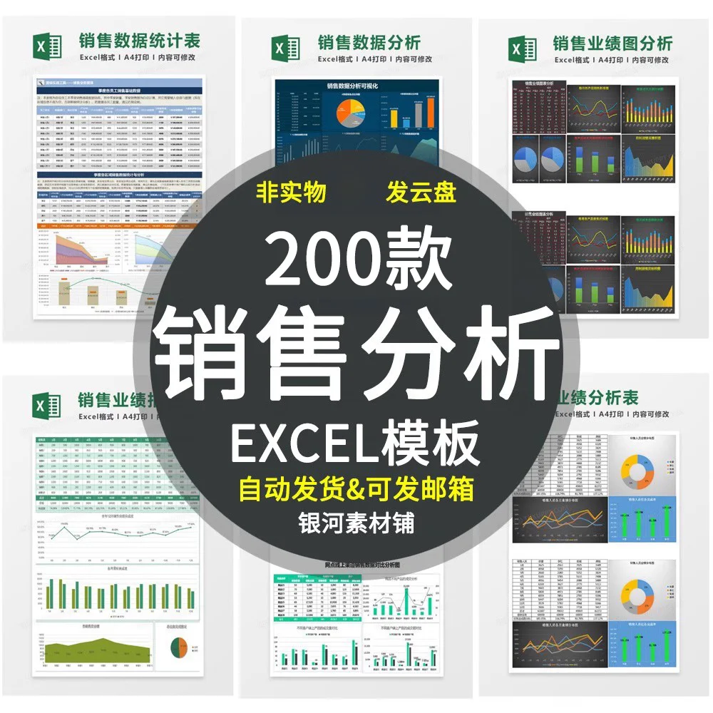 销售业绩数据统计分析可视化总结报告