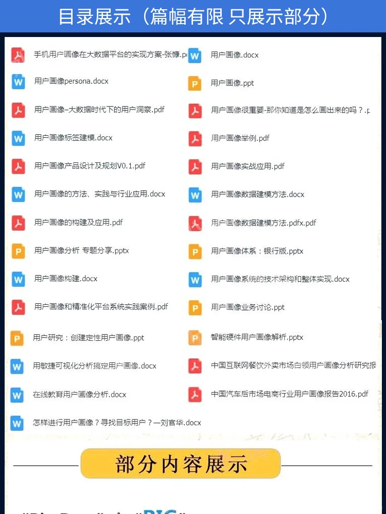 用户画像分析报告｜画像分析模板