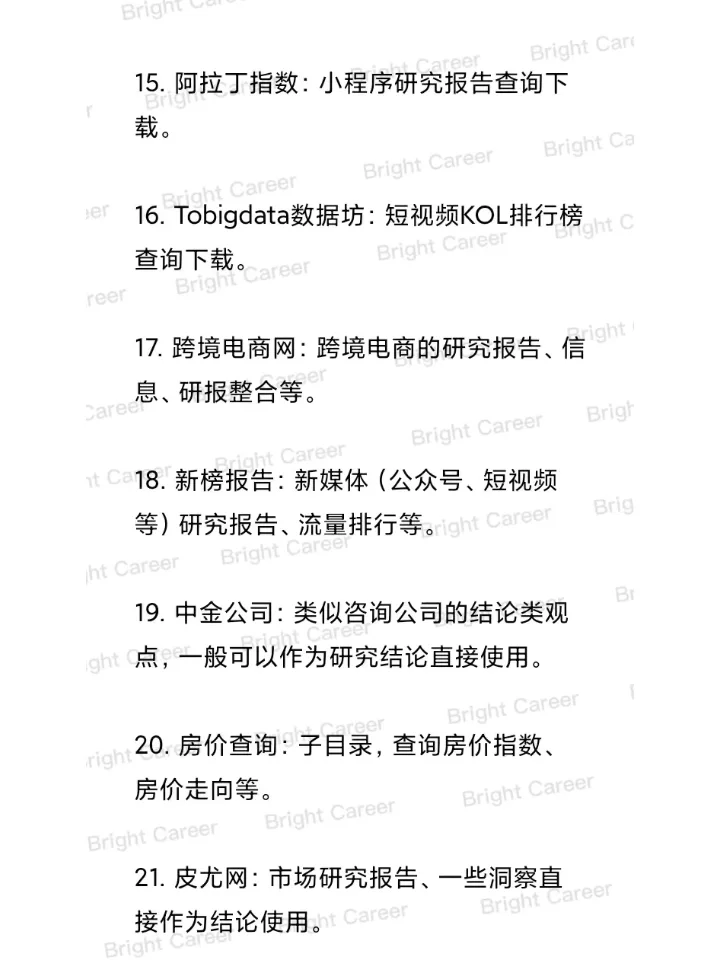 哪里看各行各业最新研报？