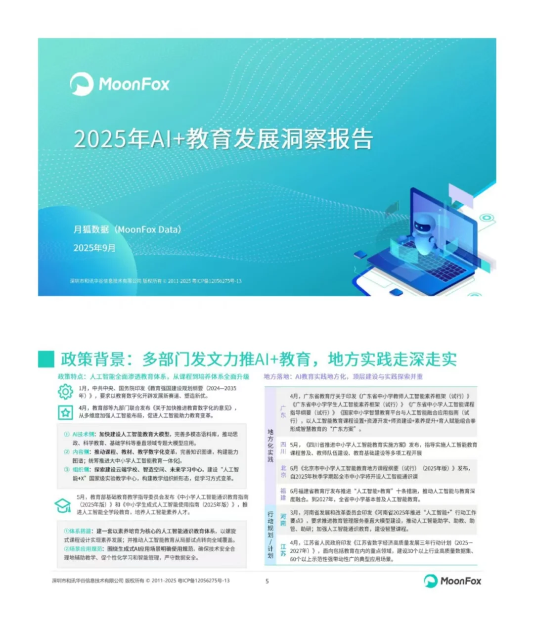 2025年AI+教育发展洞察丨报告分享