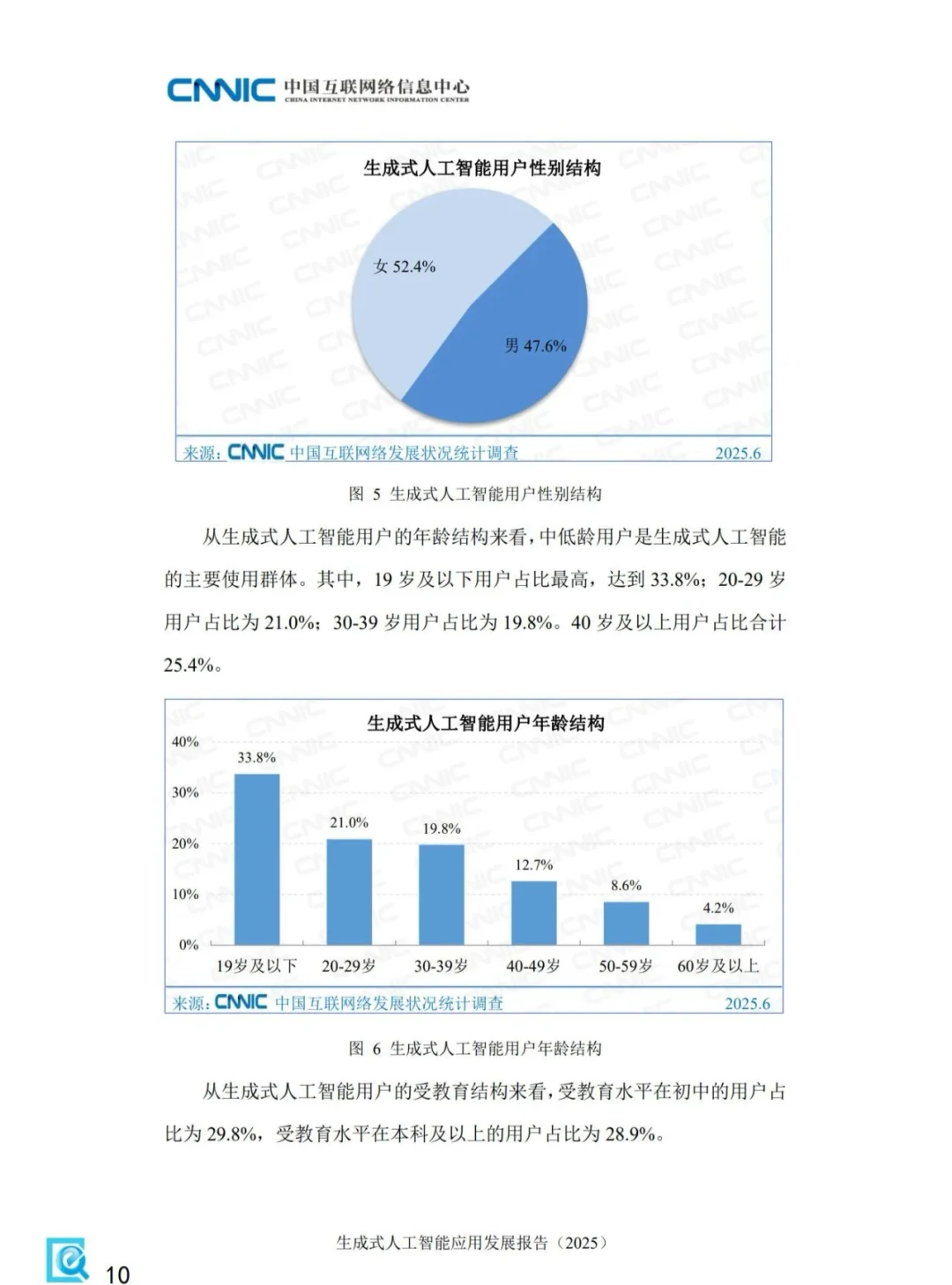 CNNIC《生成式人工智能应用发展报告》分享