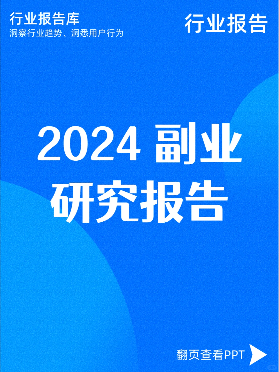 2024年副业研究报告