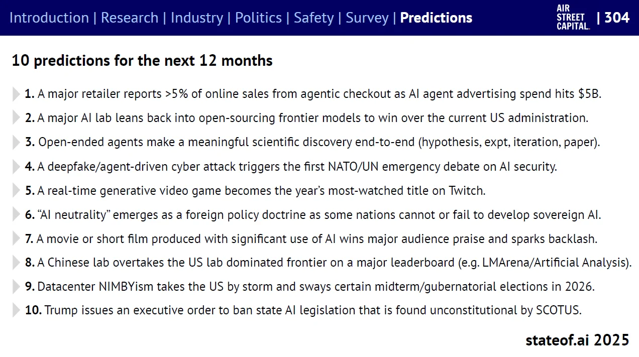300+页重磅报告：2025人工智能现状报告