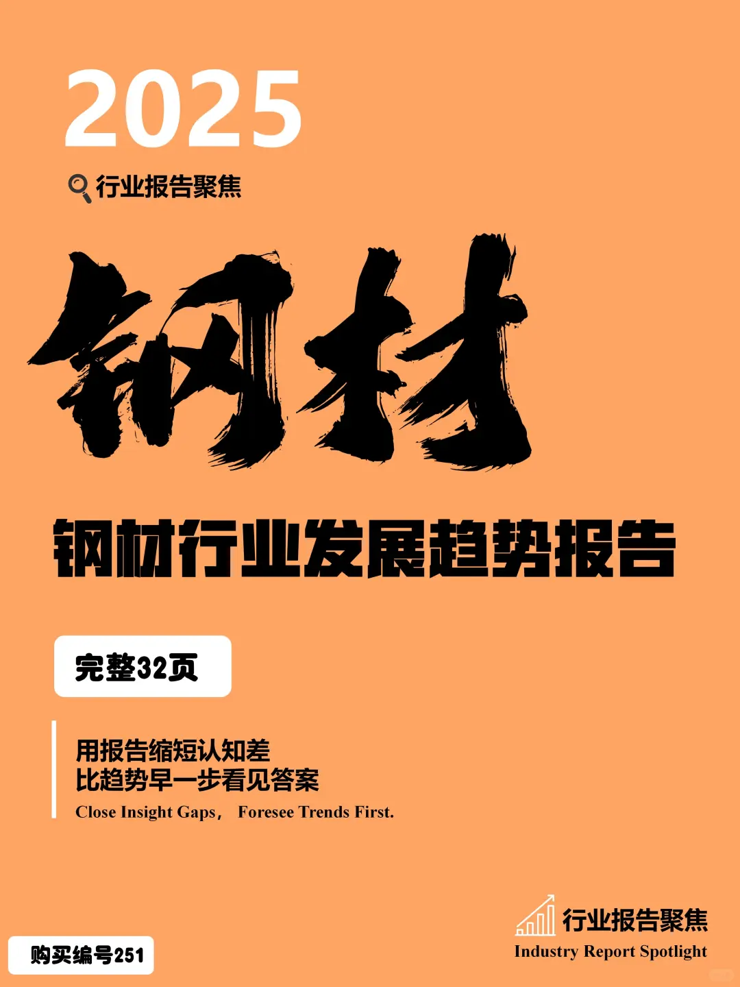 ✨2025 钢材行业发展趋势报告