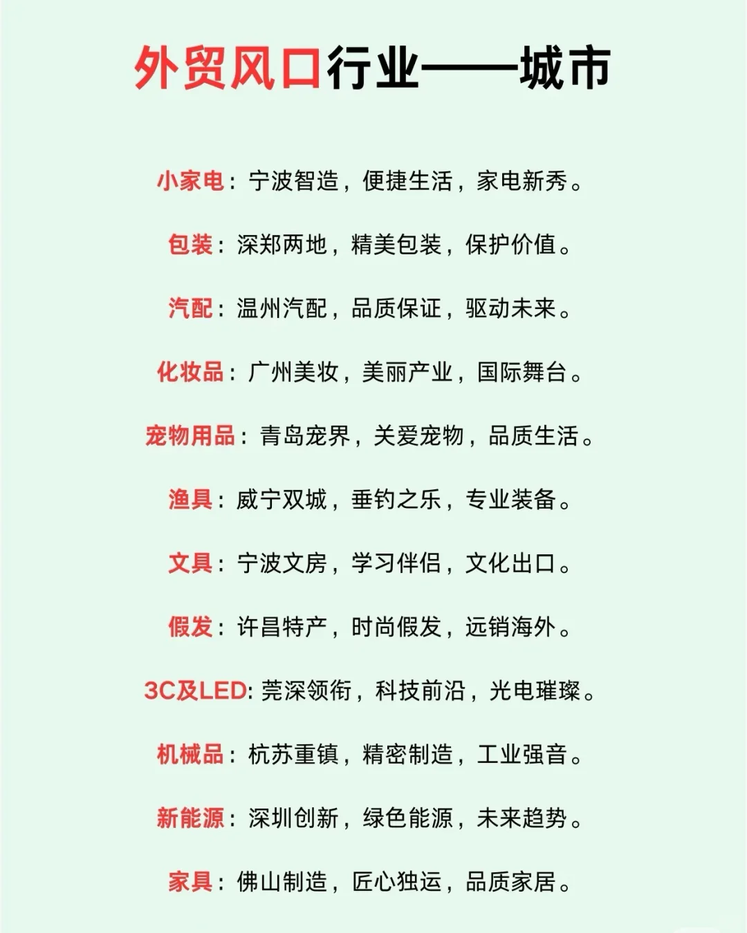 外贸是个能让人暴富的行业