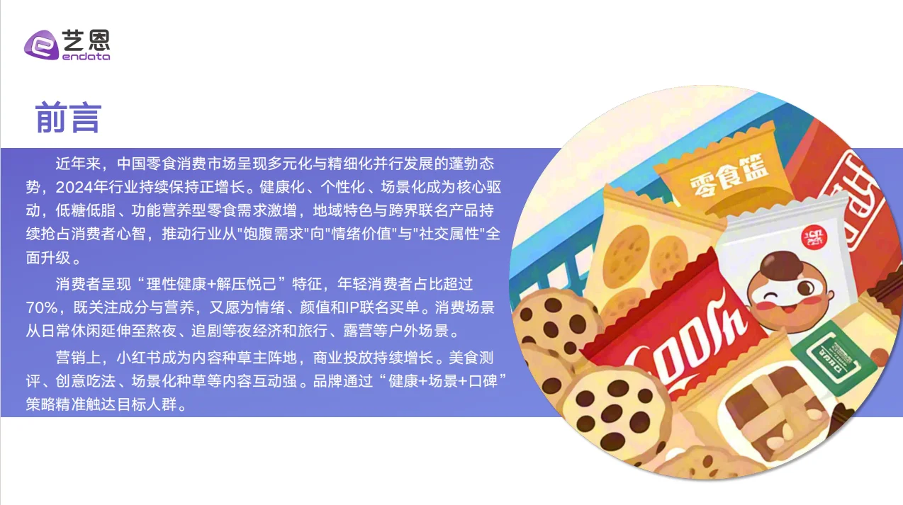 2025年零食行业消费趋势洞察报告