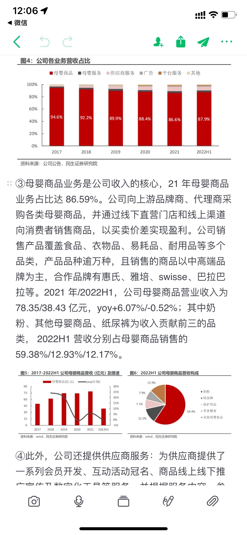 母婴行业分析报告