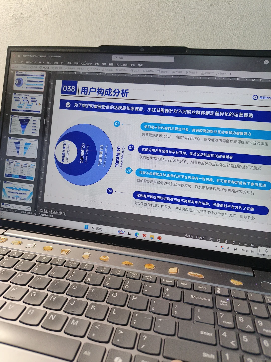 女朋友做的用户营销ppt逻辑好清晰啊！