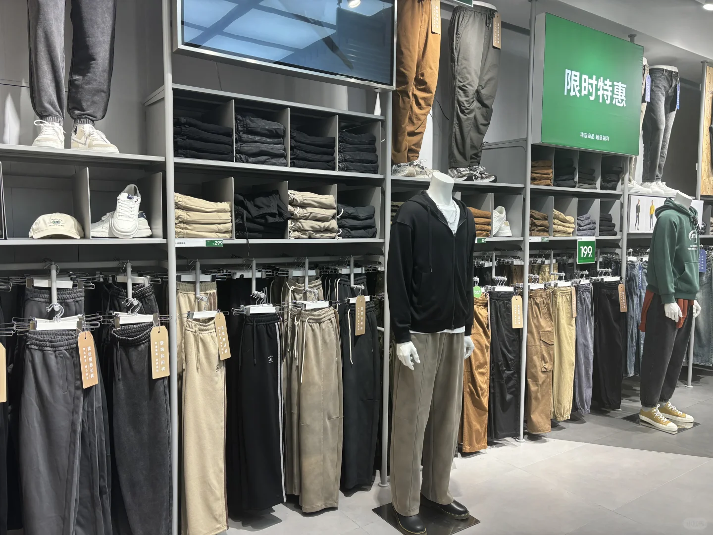 森马门店调研及本周感受