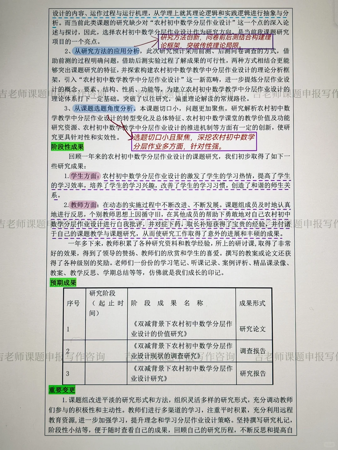 我是怎么两个小时写完开题报告的！！