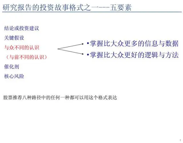 分析师如何写研报？看看研究所所长的经验！