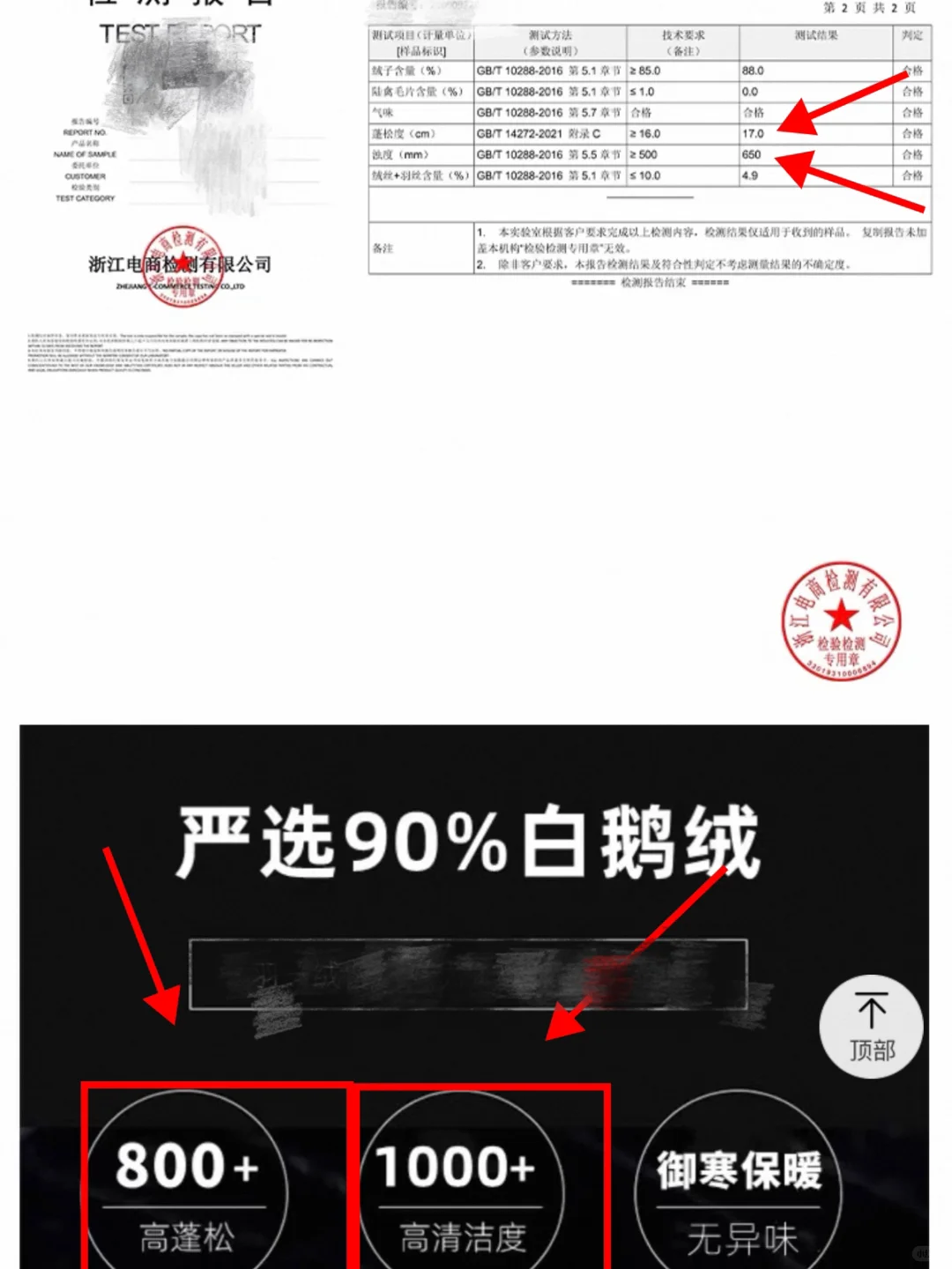 教大家如何换算羽绒的蓬松度、带你一秒避坑