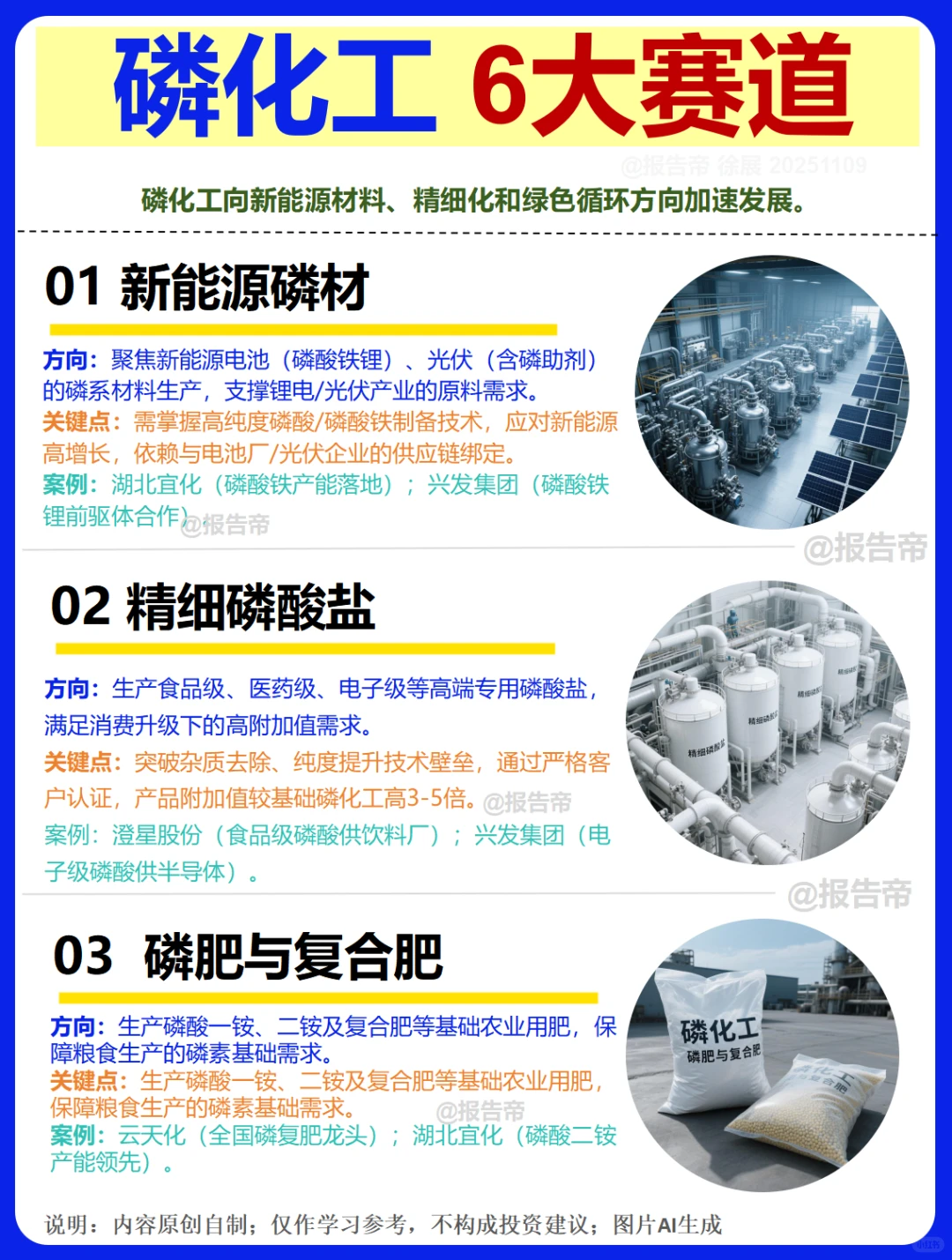 磷化工 产业图鉴～1天1条产业链