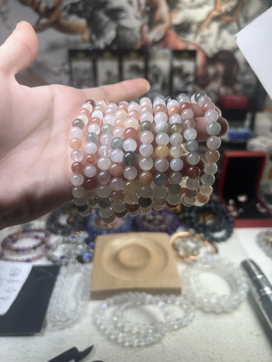 彩兔毛的热度名列前茅啊 让人爱不释手