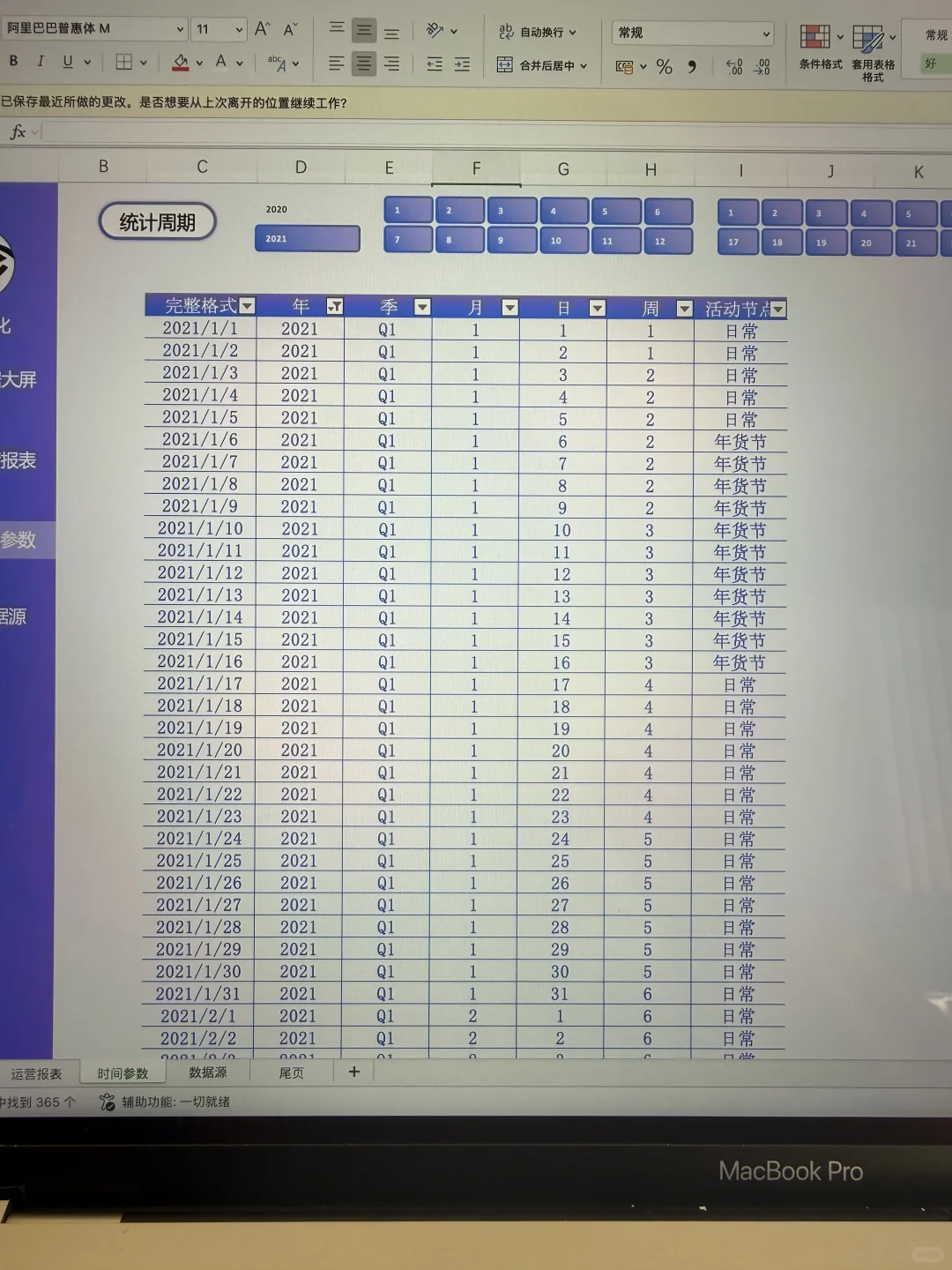 被老板疯狂夸赞的电商双十一数据复盘表格！