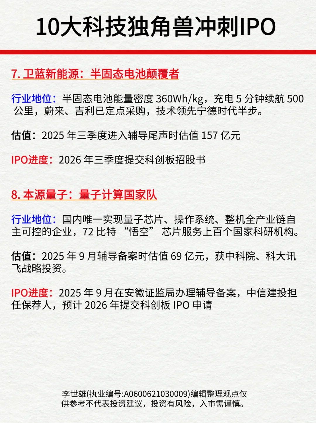 A股彻底炸锅了，10大科技独角兽冲刺IPO