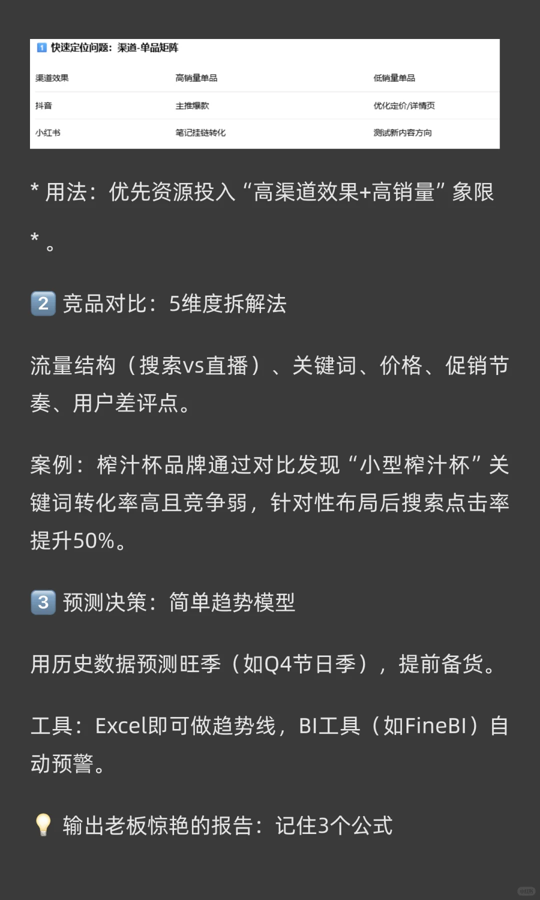 销售分析，这样做就对了|含模板干货