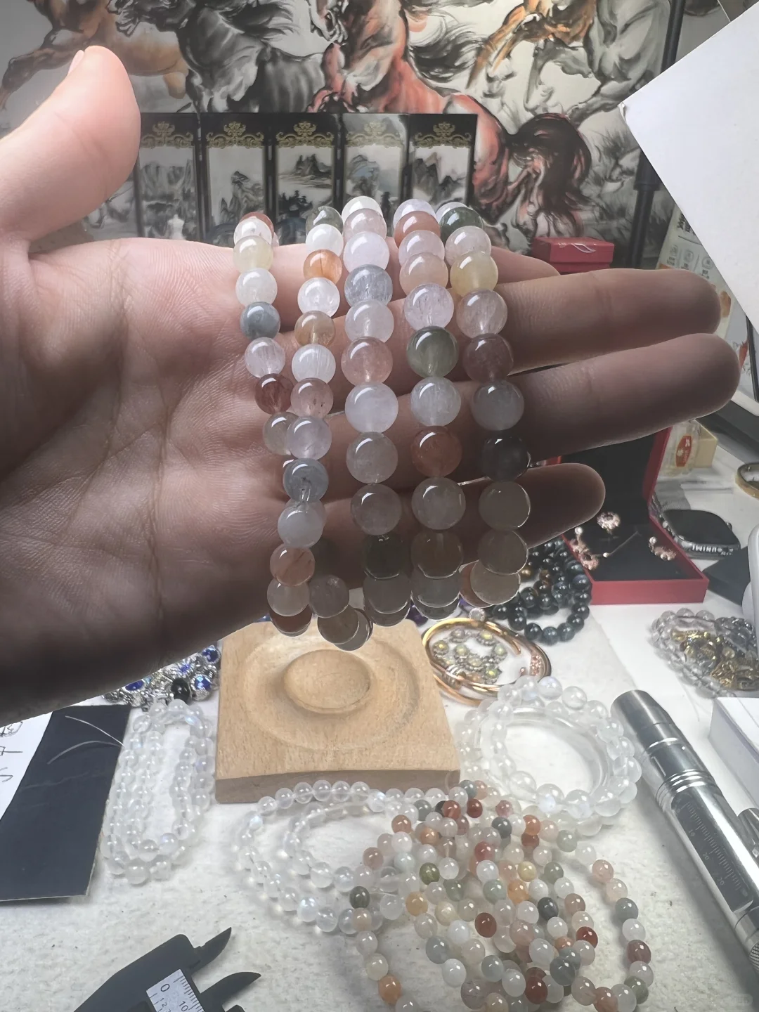 彩兔毛的热度名列前茅啊 让人爱不释手