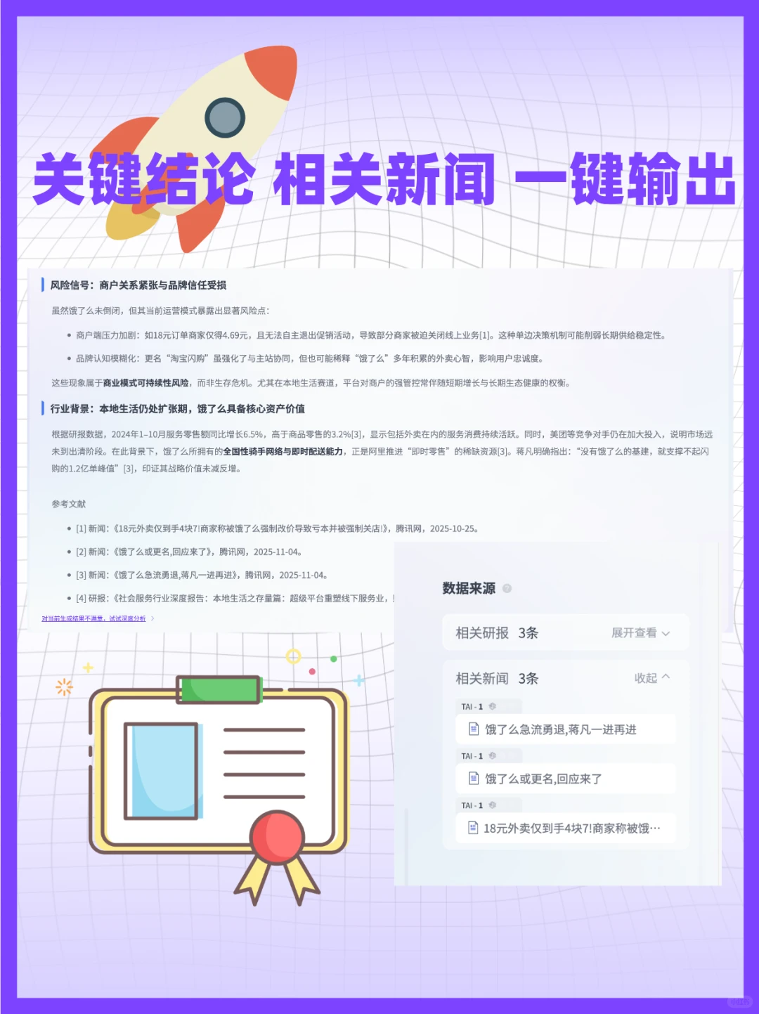 快问快答：饿了么倒闭了吗？