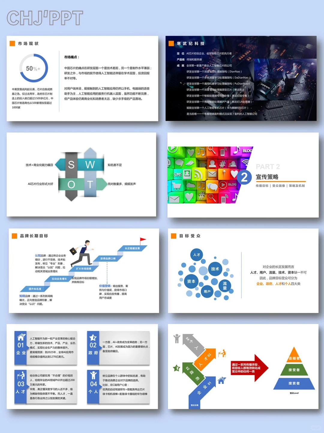 寒武纪季度传播创意提案【47页】