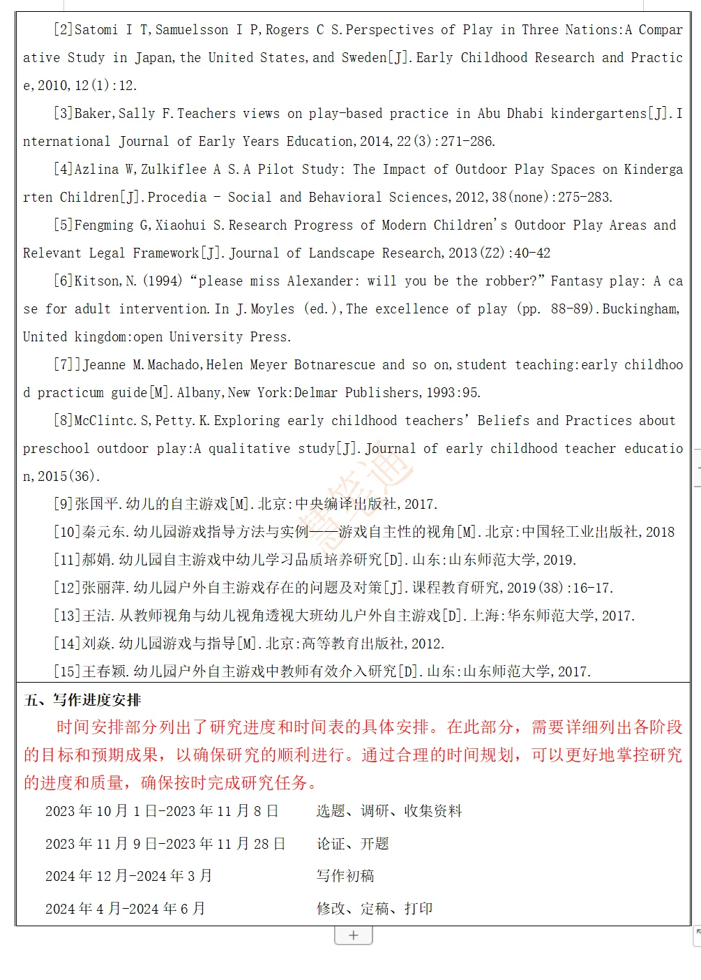 终于有人把开题“模范对照”讲清楚了