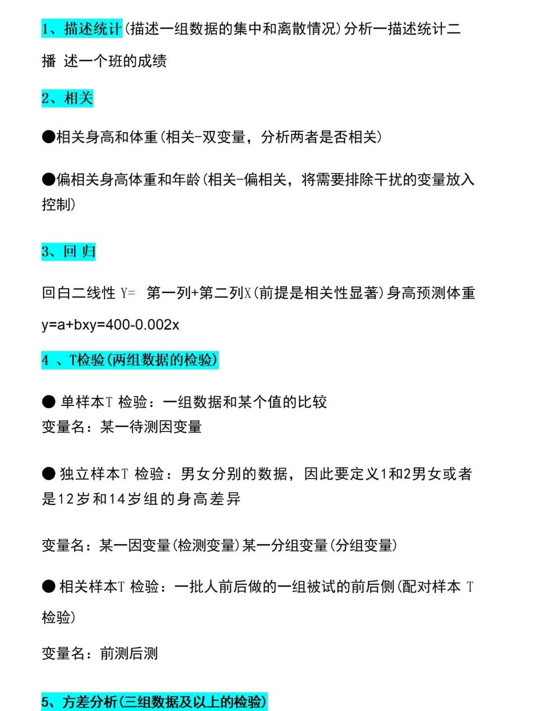 不会写spss数据分析都去死磕这篇啊啊啊