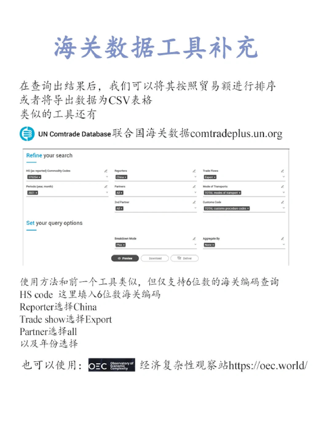 外贸-市场调研工具推荐