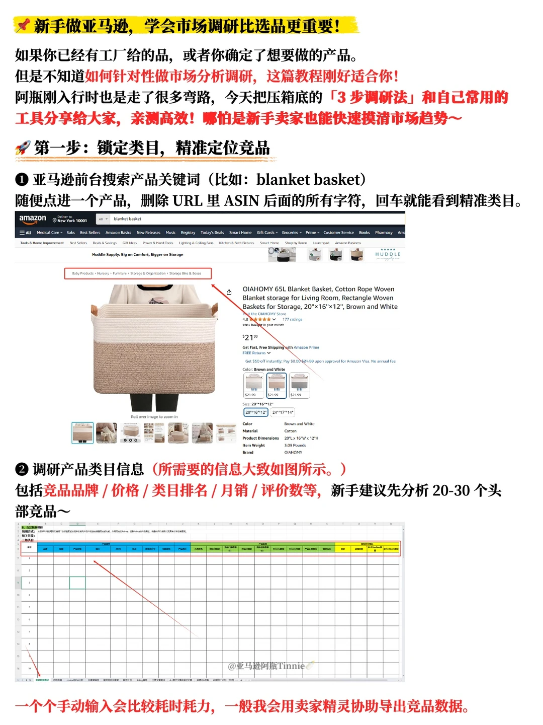 新手做亚马逊｜学会市场调研比选品更重要