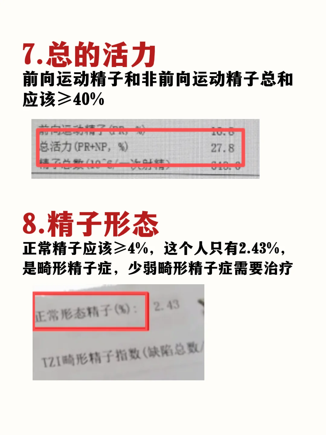 手把手教你看懂精·液报告