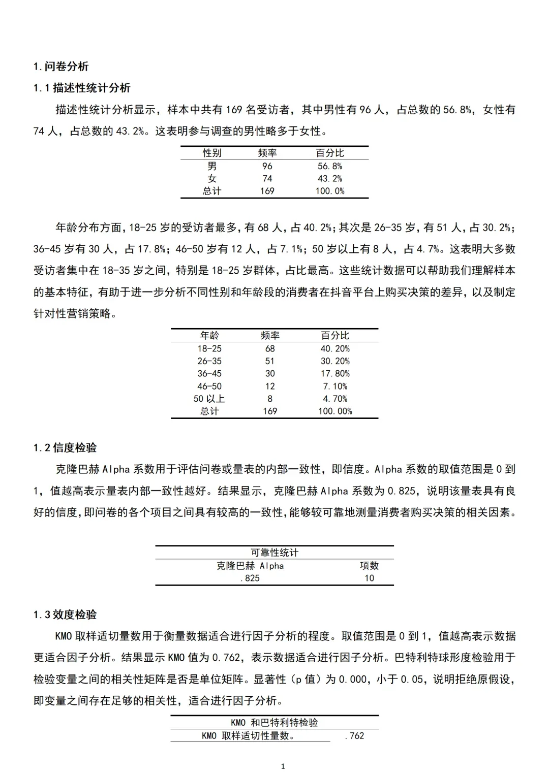 问卷分析被导师夸了耶✌🏻🥳