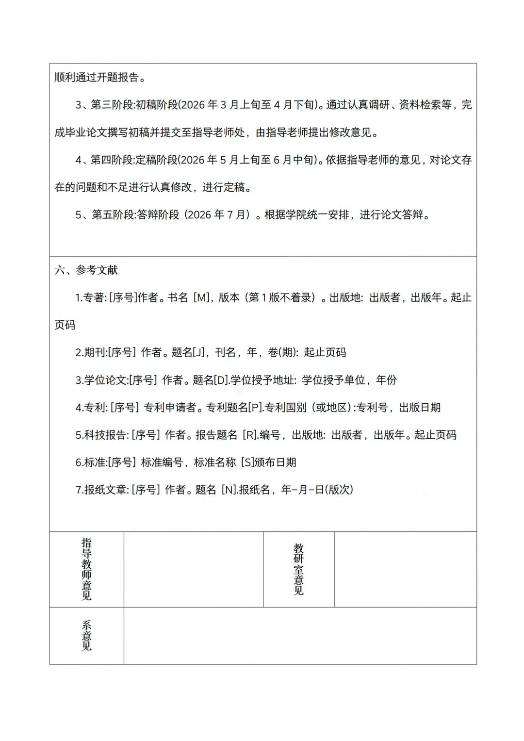 导师喜欢的开题报告长这样✨