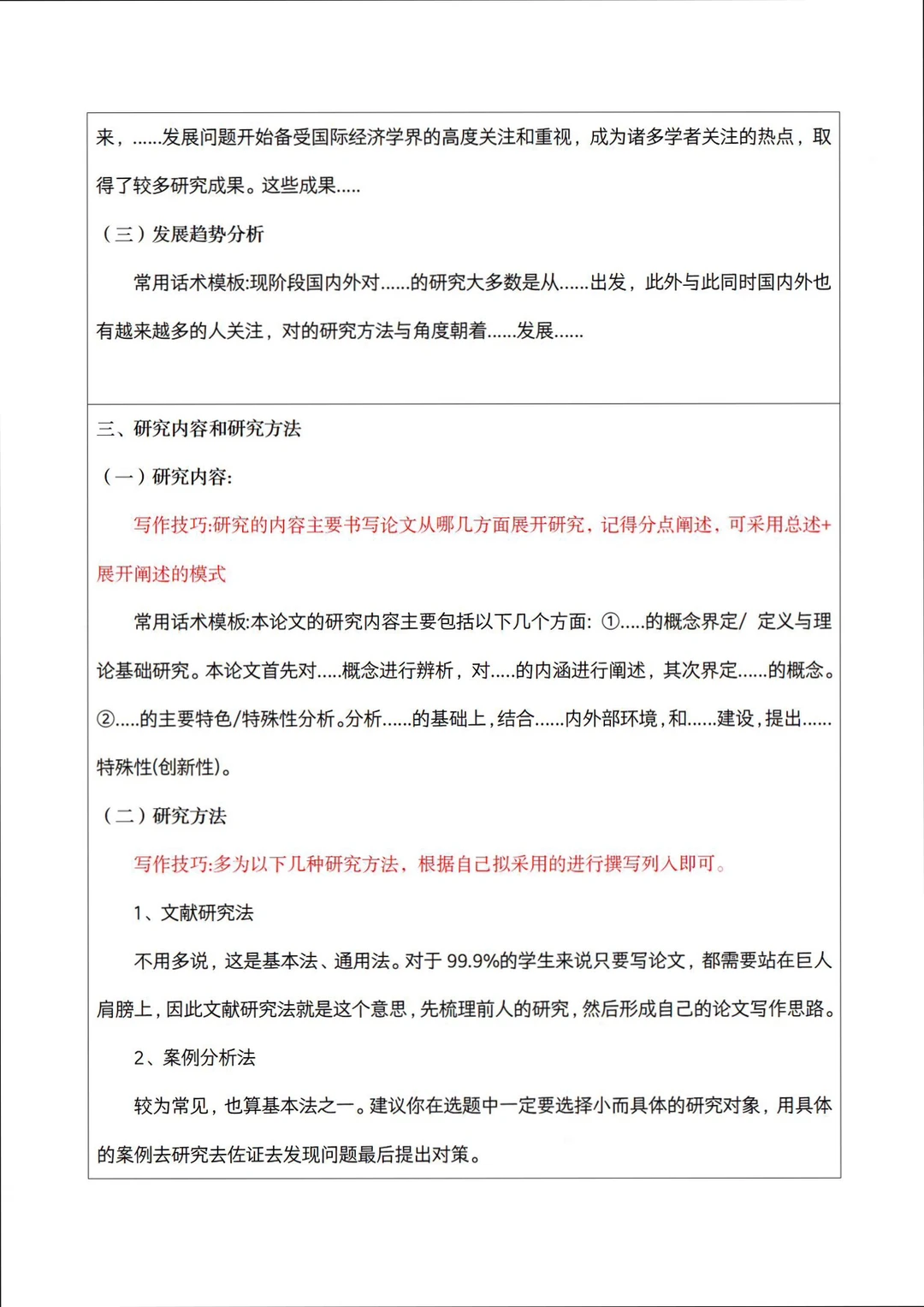 导师喜欢的开题报告长这样✨