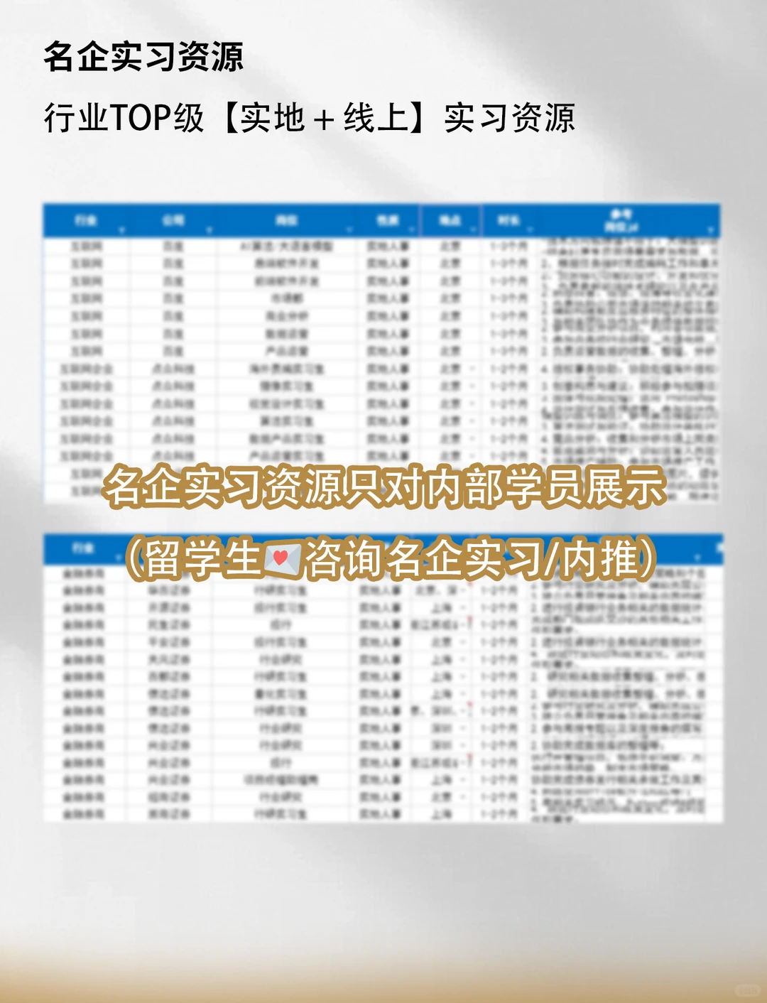 仅限留学生,寒假实习来啦,推荐信&背调