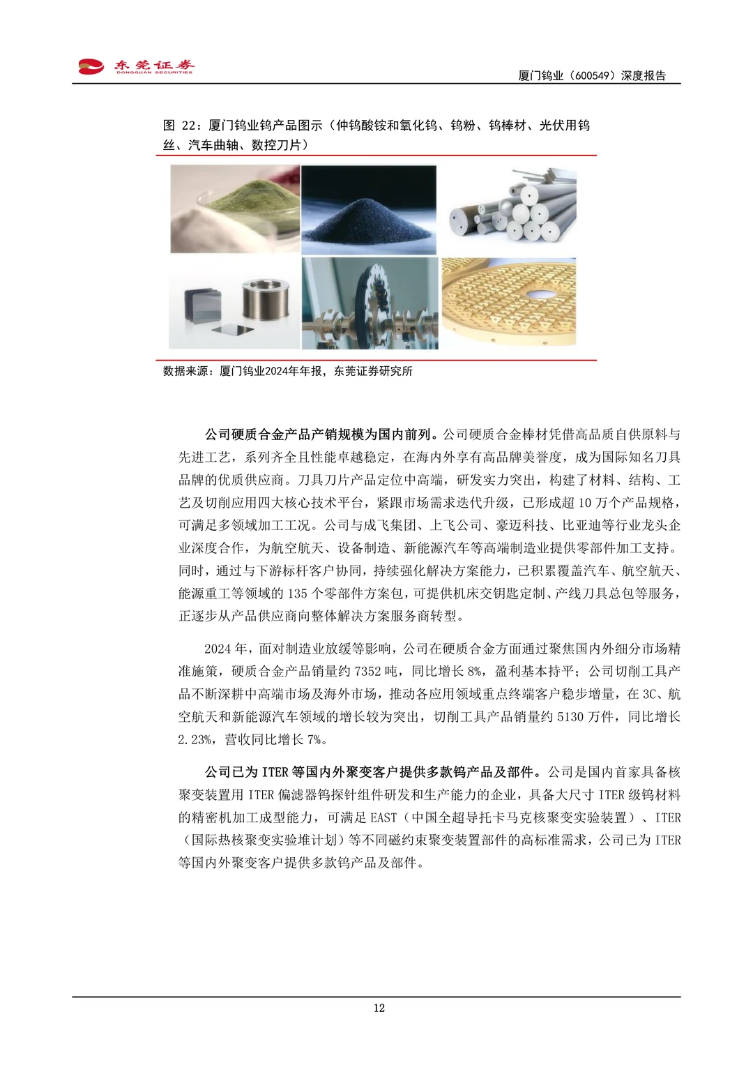 厦门钨业公司研究报告-钨钼栋梁磁材风华