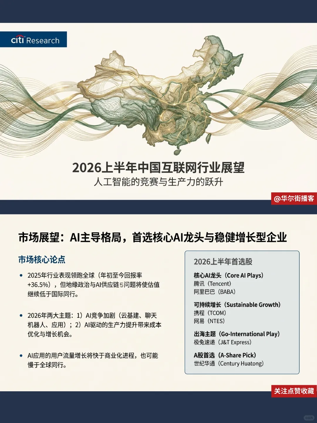 互联网AI竞争升级!花旗看好AI驱动生产力