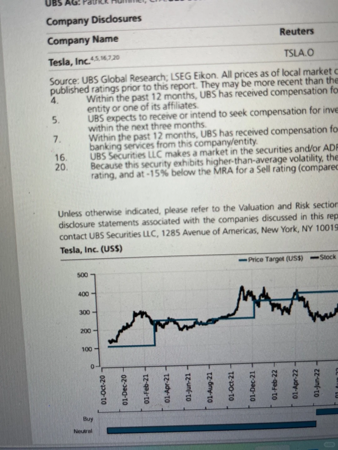 太详细了，都来看这篇UBS的特斯拉研报