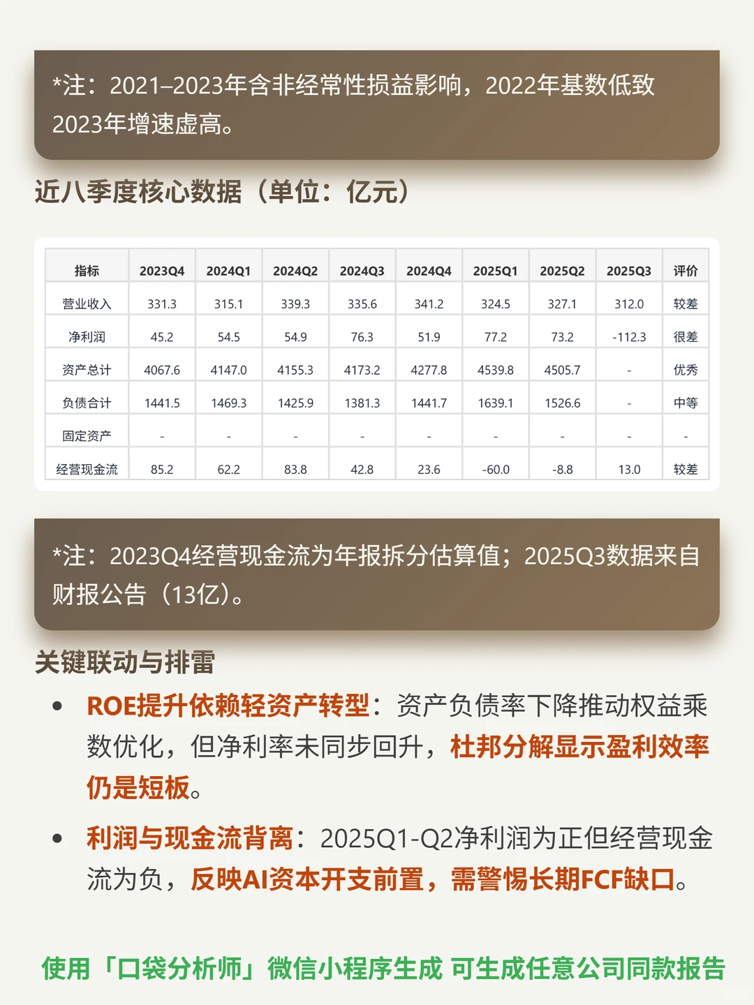 百度 4000 字深度研报