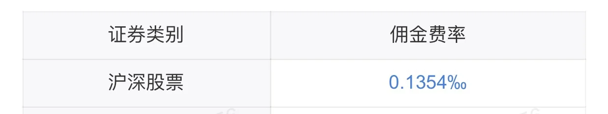 北京的大点的券商有佣金低的没有