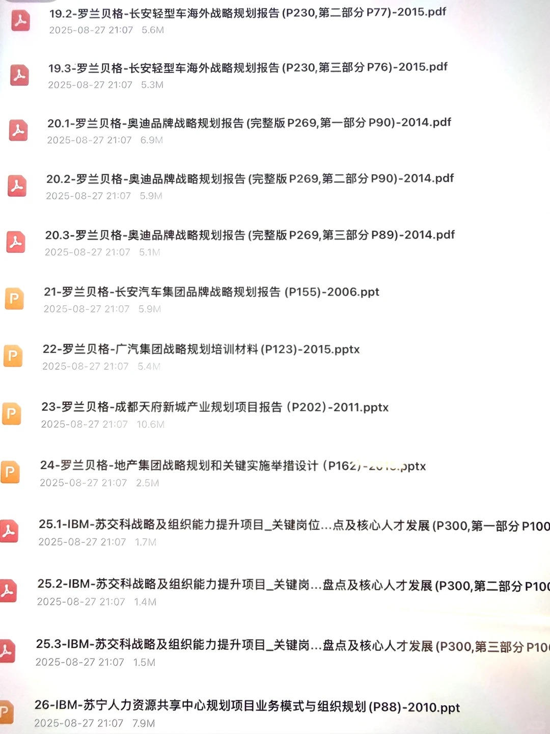 管理咨询｜近年精品实战报告Deck模板库（非研