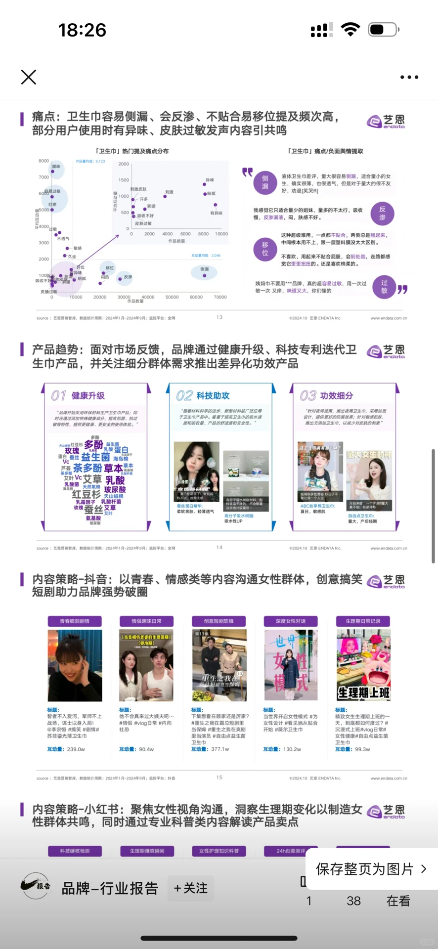 塌方的卫生巾市场怎么样了？