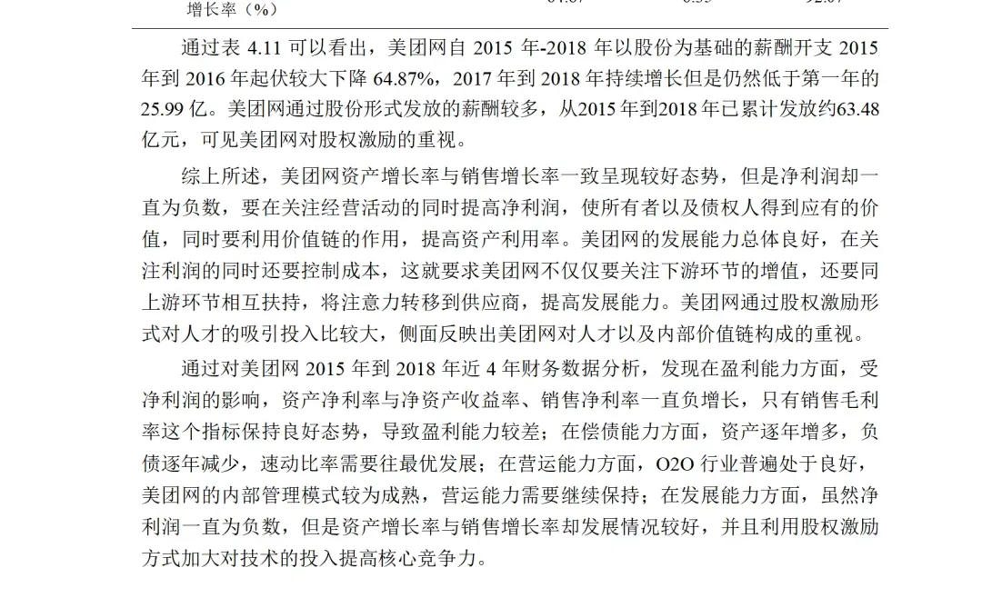 基于价值链的美团网财务战略研究