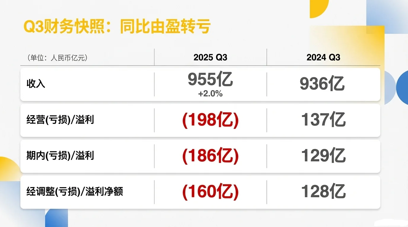 美团2025年第三季度财报