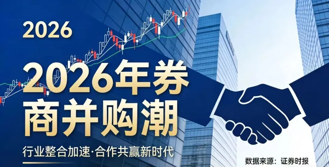 券商并购潮再升温:2026行业洗牌提速,板块估值与格局双重塑