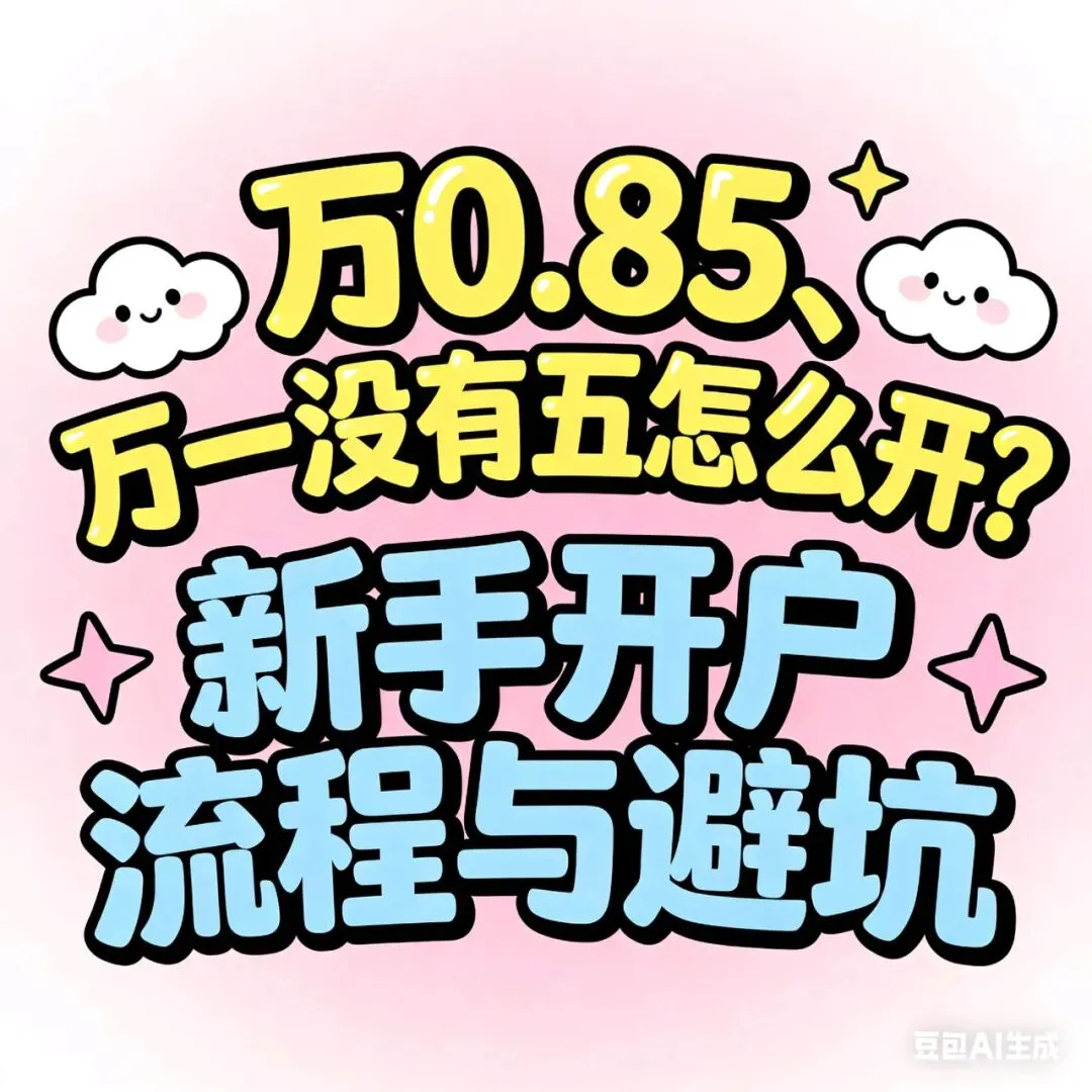 打工人炒股省钱指南!这家国企券商的低佣万一面五开户福利我先冲了