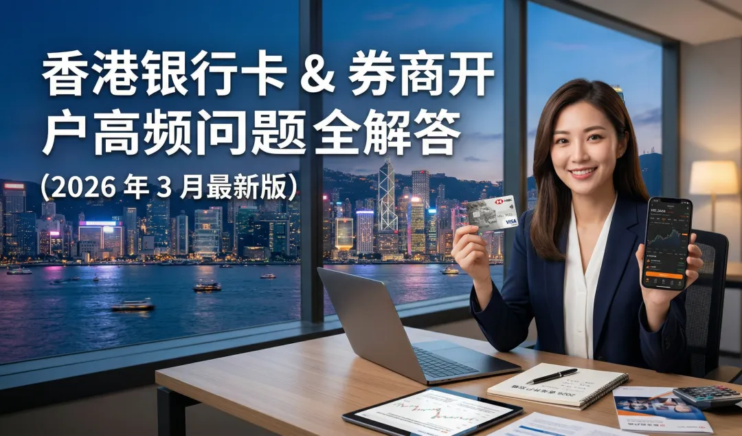 香港银行卡 & 券商开户高频问题全解答(2026 年 3 月最新版)