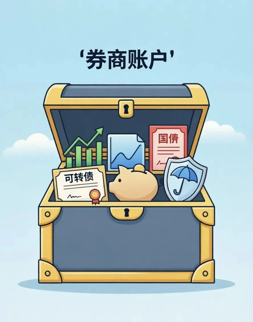 券商账户:不只是炒股,更是你的“理财百宝箱”
